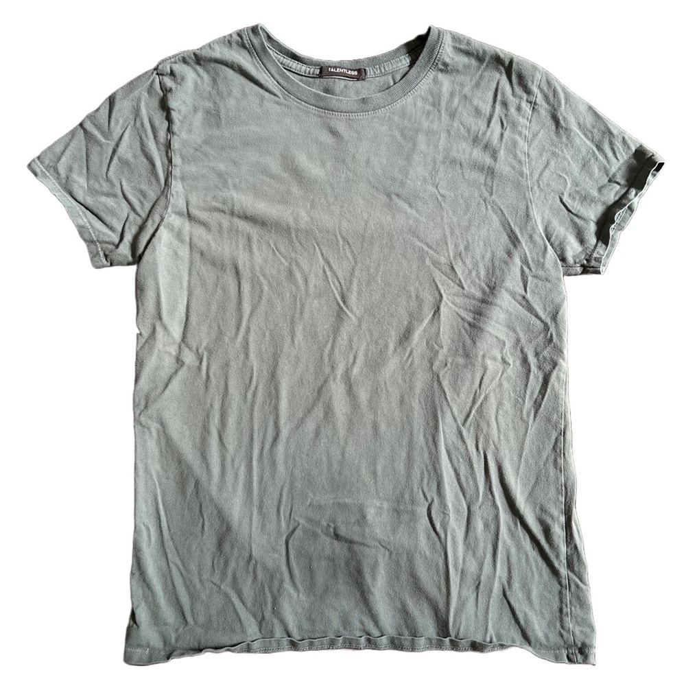 TALENTLESS VINTAGE GREEN EVERYDAY SHORT SLEEVE TSHIRT SIZE XS